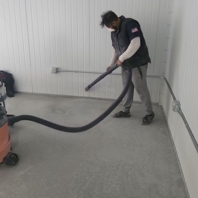 Commercial Floors SameDay Concrete Floor Refinishing Services American Poly Concrete Floor